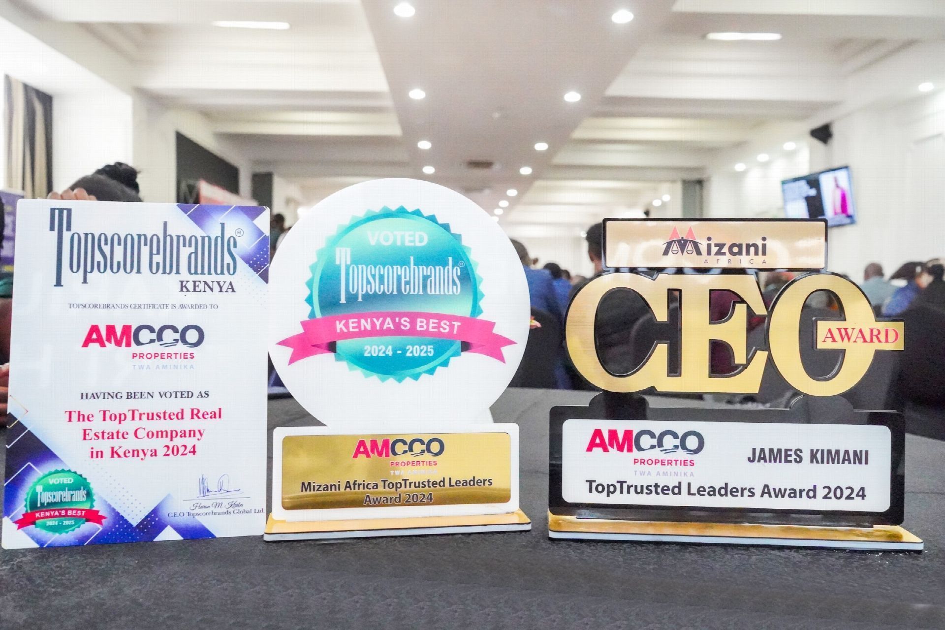 Mizani Africa Topscore Brands 2024 Awards