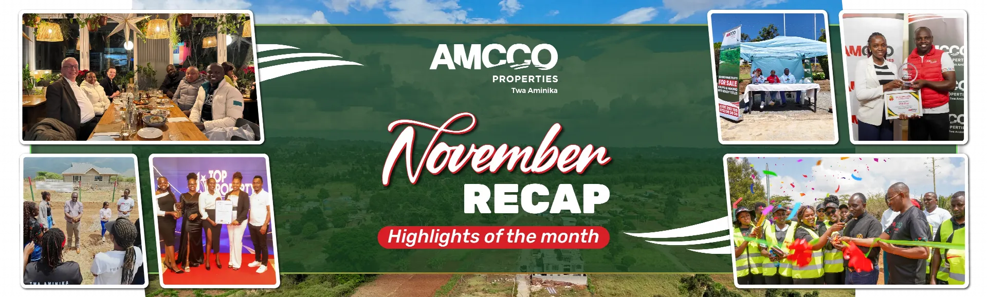 A Month of Milestones: Amcco Properties November Recap
