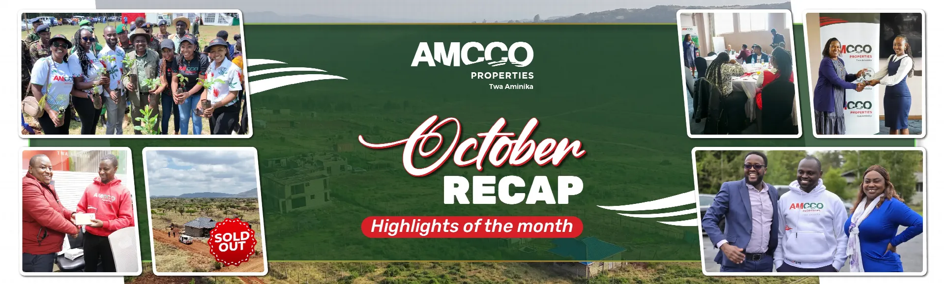 AMCCO Properties October 2025 Recap: A Month of Growth, Service, and Community Spirit
