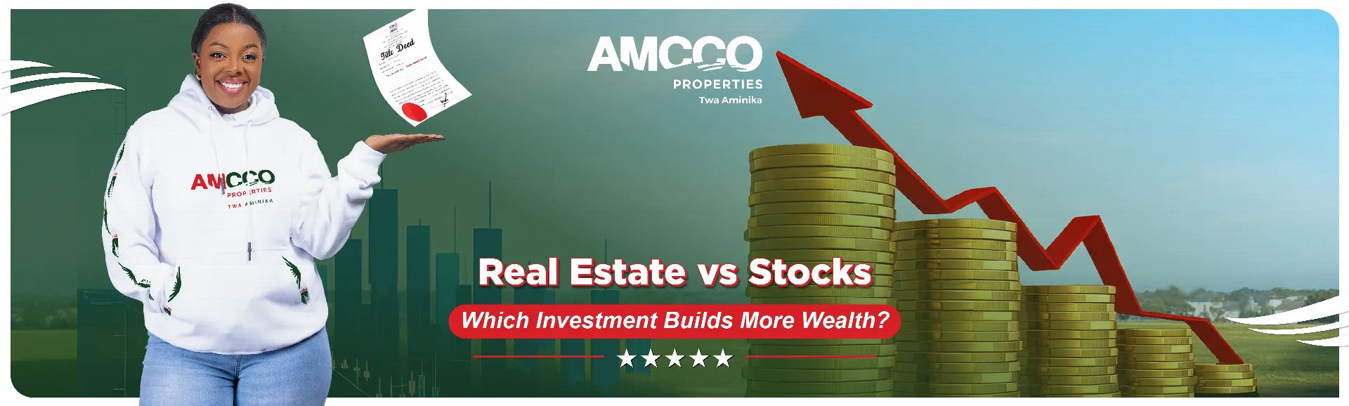  Real Estate vs Stocks in Kenya: Which Investment Builds More Wealth?