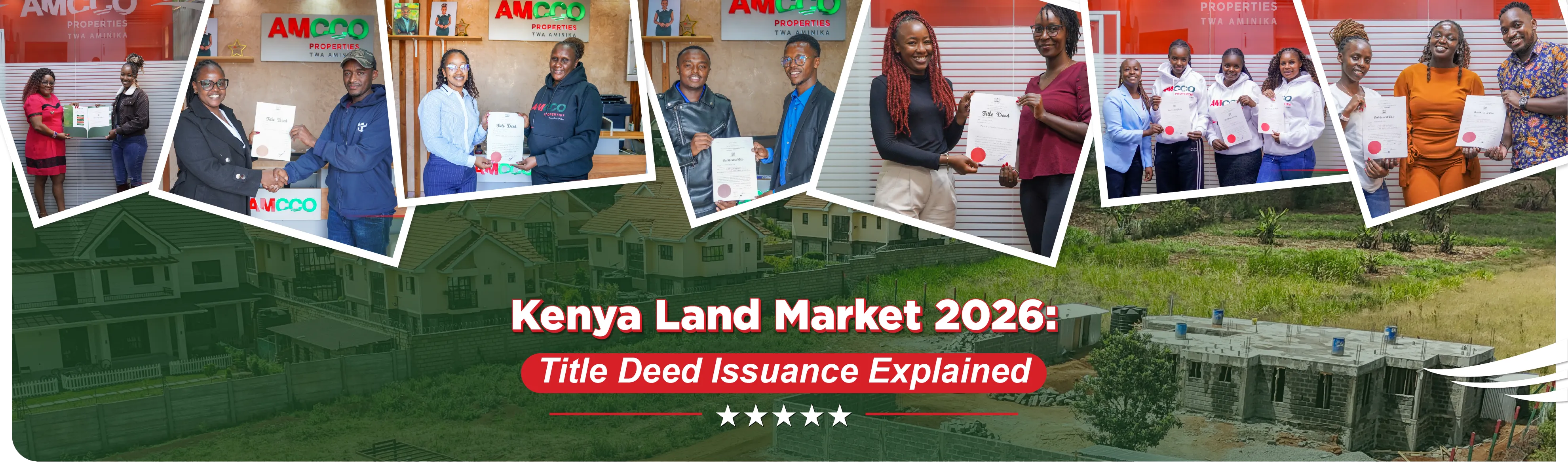 Kenya Land Market 2026: Title Deed Issuance Explained