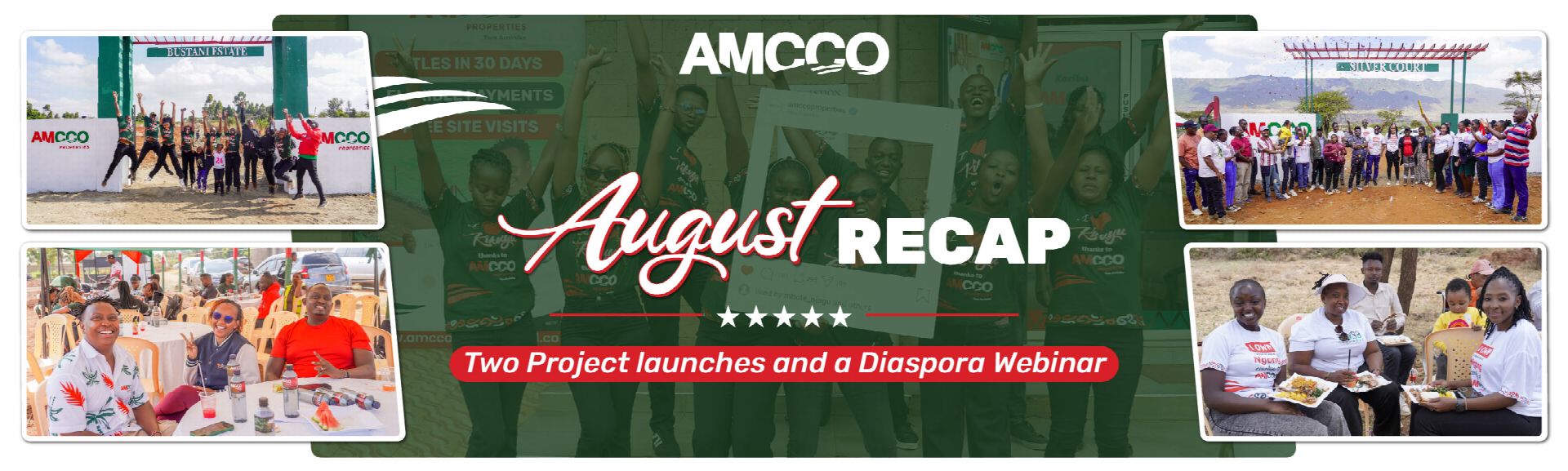August Recap: Launches, Connections, and 75 Title Deeds Issued!
