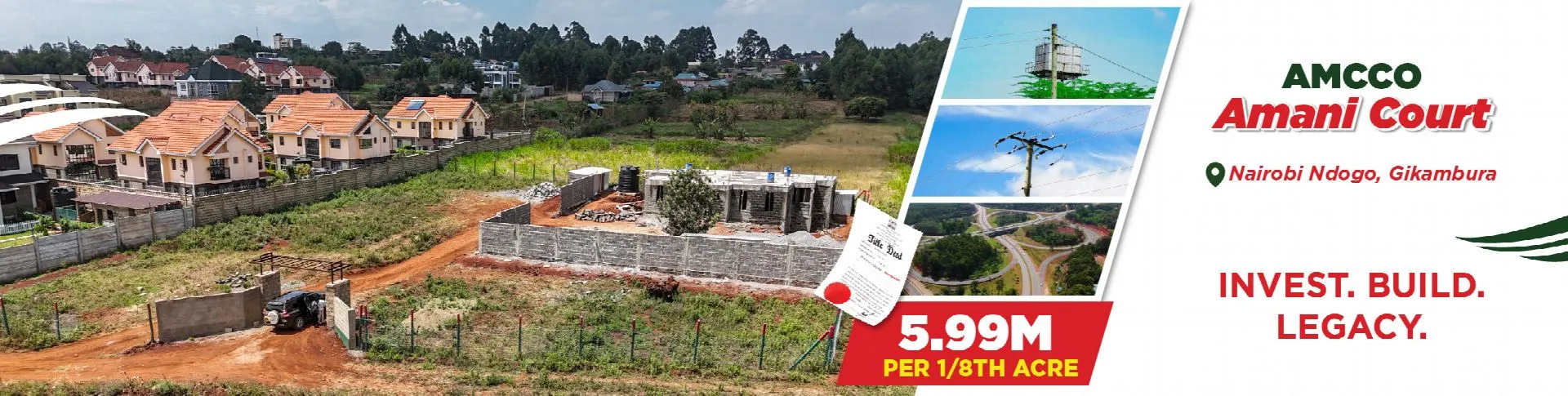 Land for Sale in Nairobi, Kikuyu Kamangu, Ngong & Kamakis