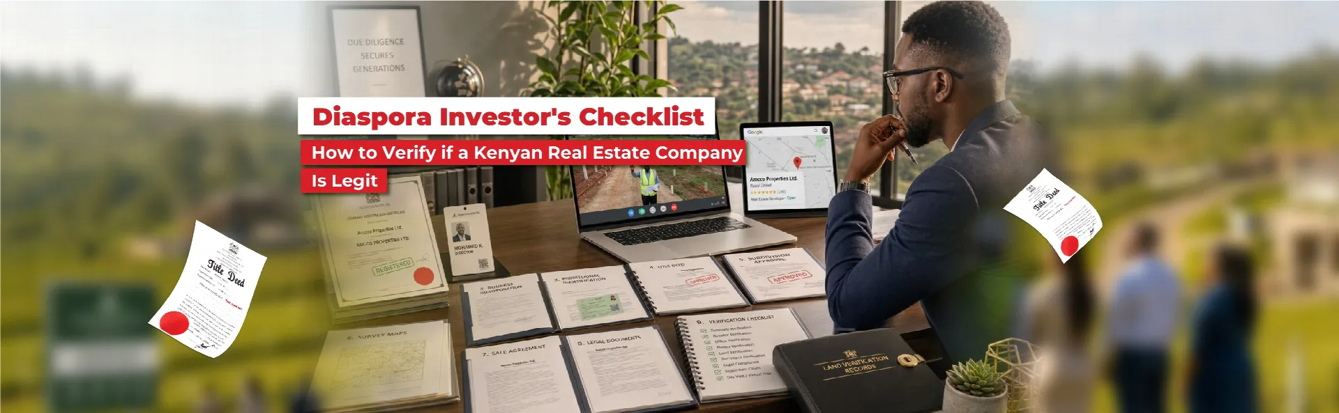 How to Verify if a Kenyan Real Estate Company Is Legit: Diaspora Investor's Checklist in 2026