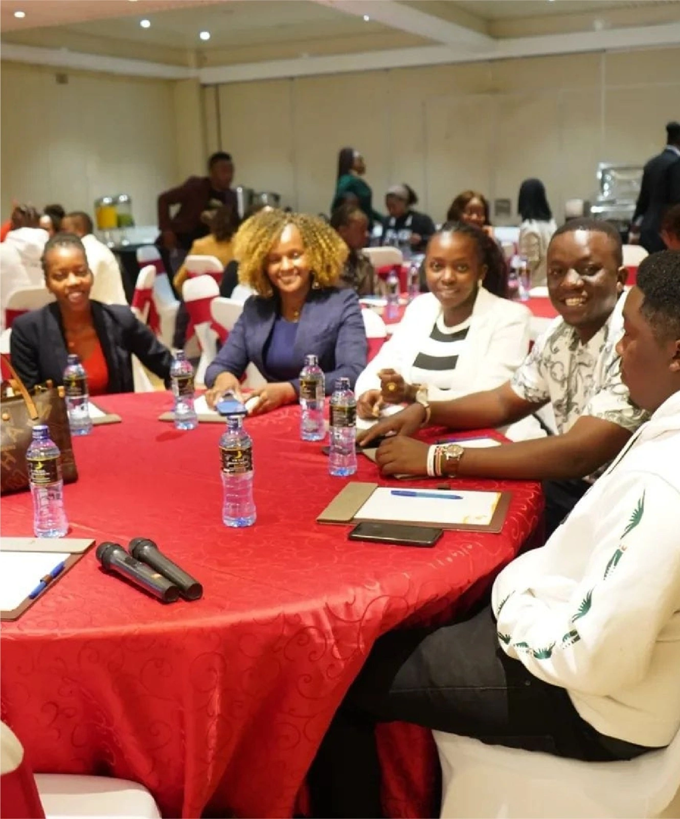 MDs breakfast at the swiss Lenana