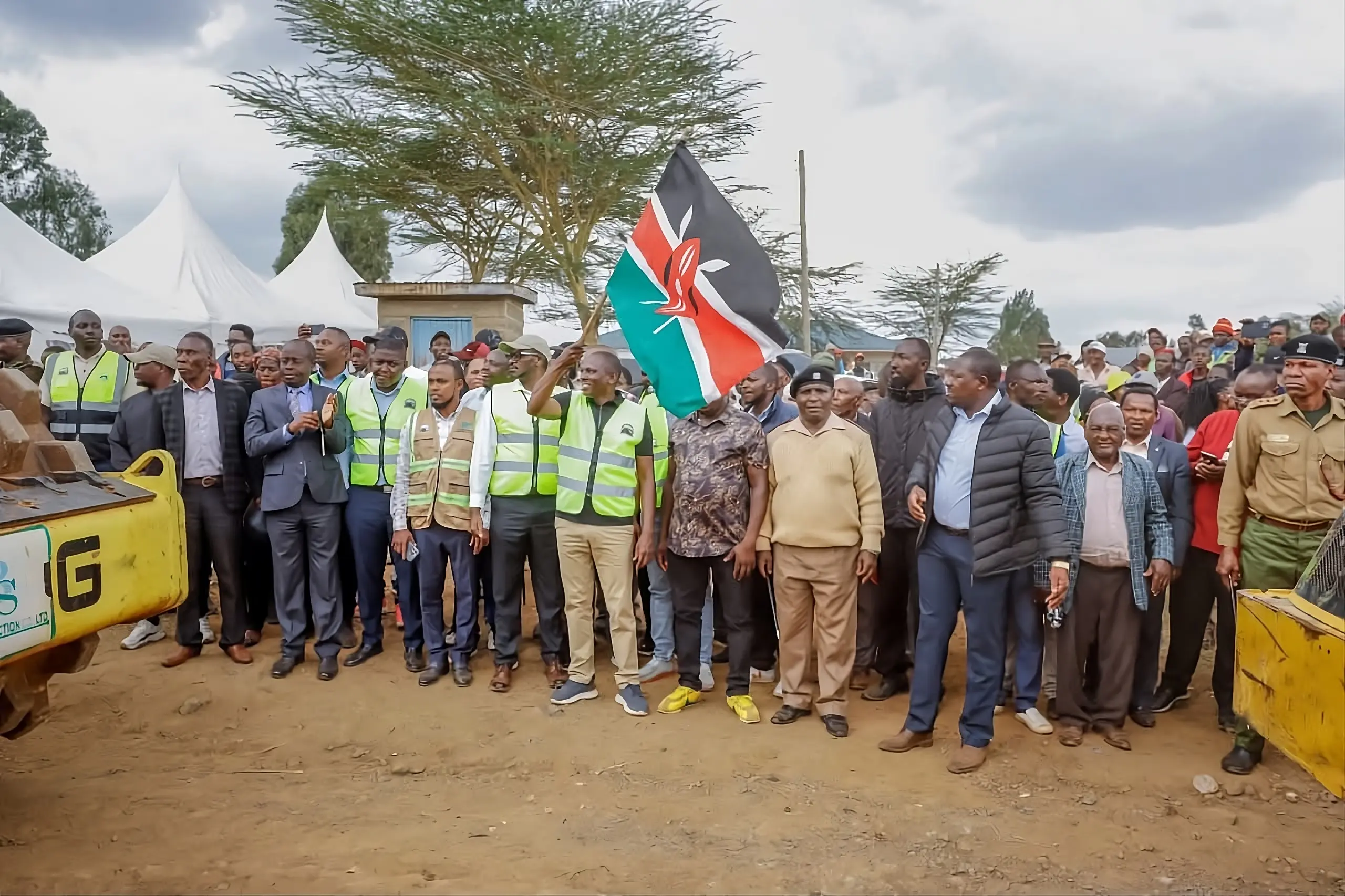 Flag off Flagging off the construction of Lusigetti-Ndacha-Mbomboini -SGR Road
