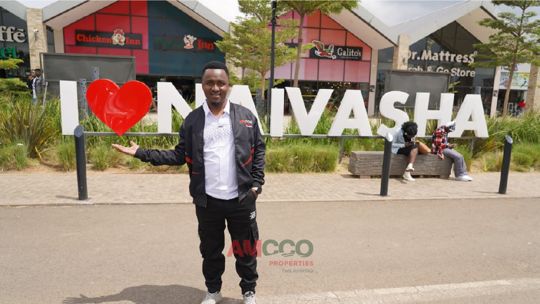 Kibee at Naivasha during the Amcco Team Retreat