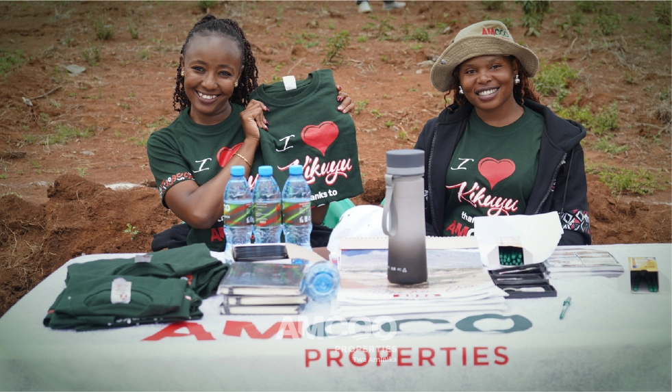 Kamangu Phase 5 launch Free Merchandise given to clients who came to the launch