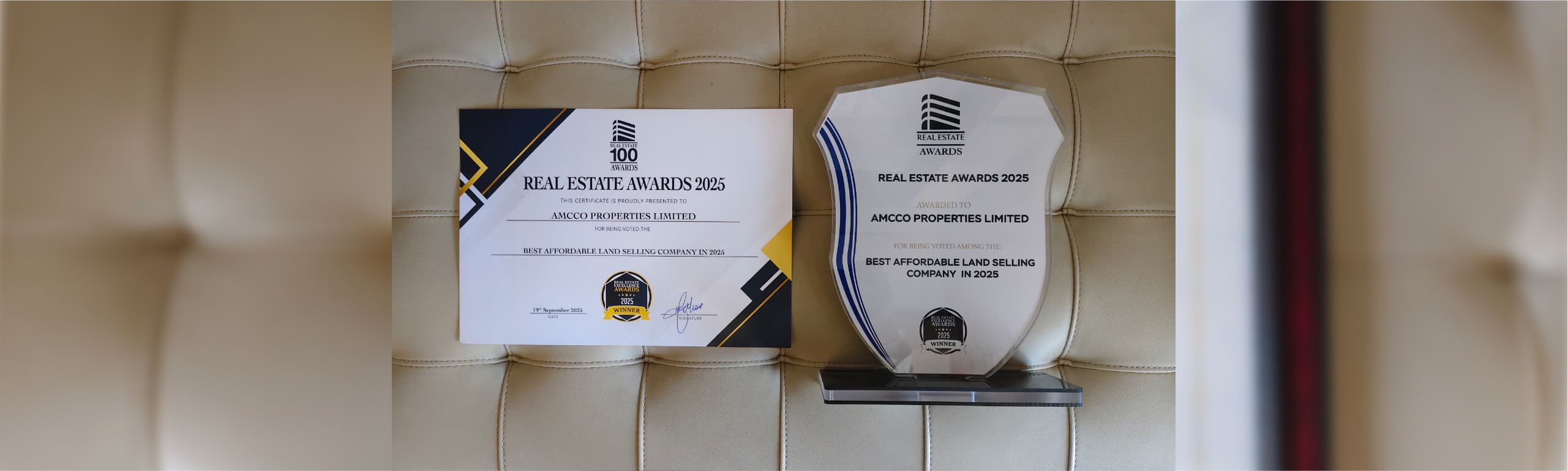 100 Real Estate Awards 2025 Real Estate Awards Best Affordable Land selling company in 2025