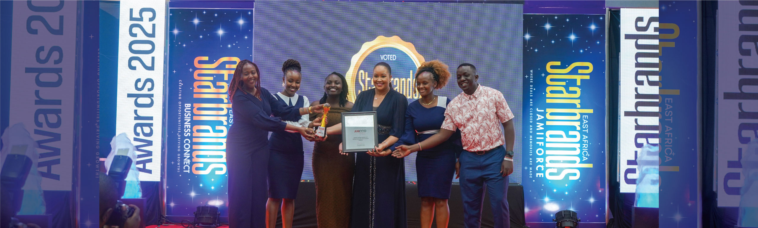 Amcco Awarded Voted the most reliable land selling company by local and Diaspora Investors