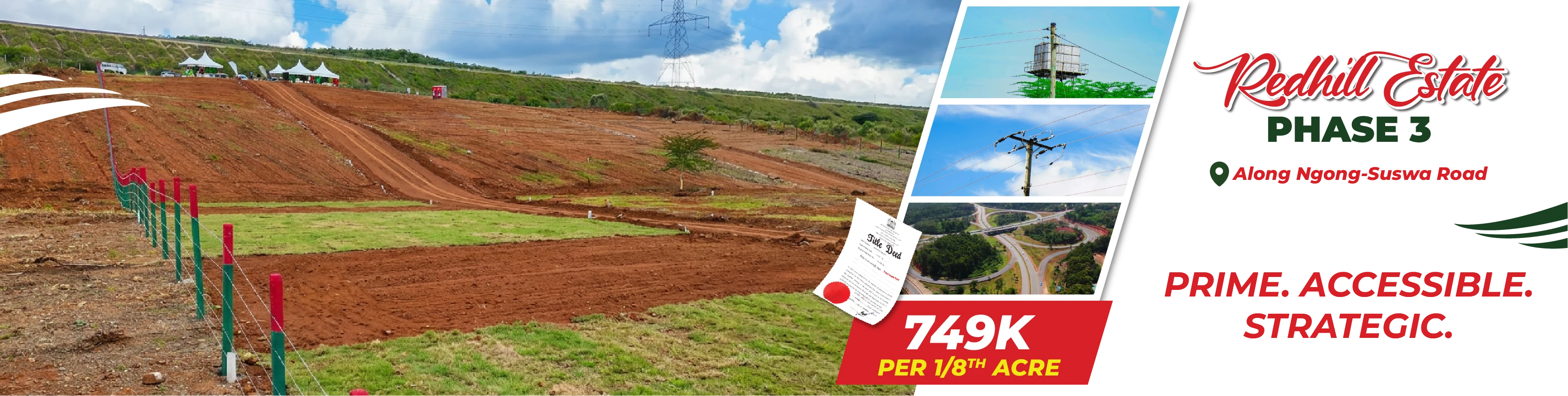 Redhill Estate 3, 50by100 plots along Ngong-suswa road