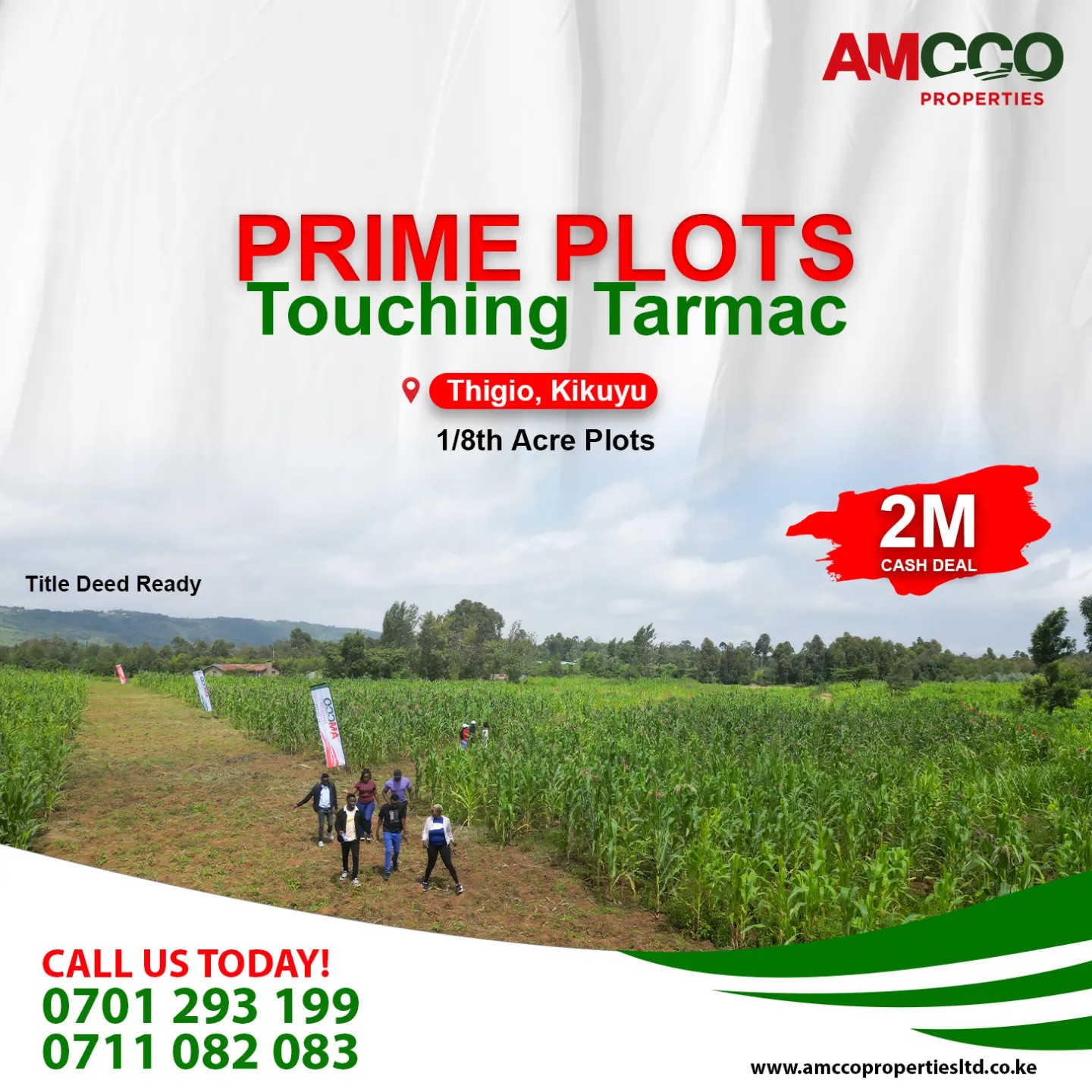 NEW PRIME 1/8 ACRE PLOTS FOR SALE IN THIGIO 2023