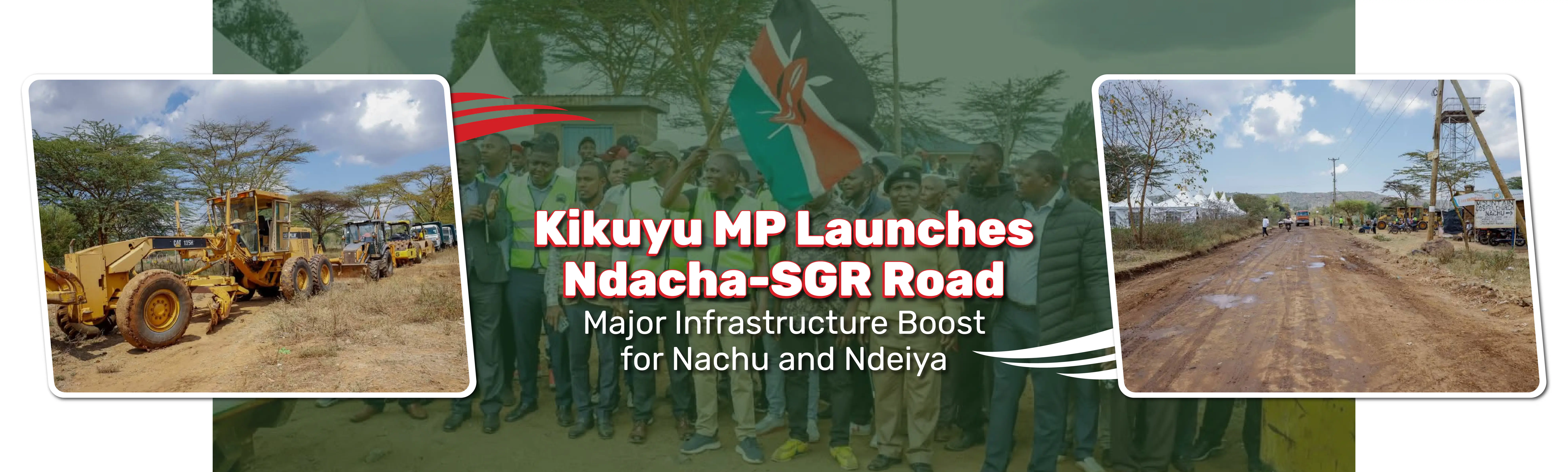 Kikuyu MP Launches Lusigetti-Ndacha-Mbomboini-SGR Road: Major Infrastructure Boost for Nachu