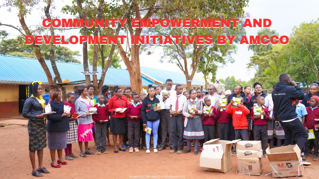 Community empowerment and development initiatives by AMCCO