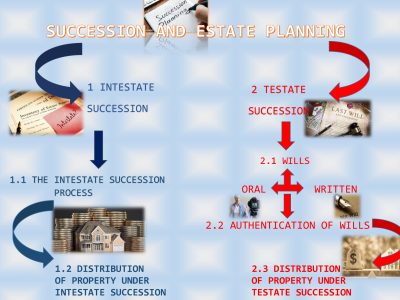 DIFFERENCE BETWEEN TESTATE SUCCESSION AND INTESTATE SUCCESSION